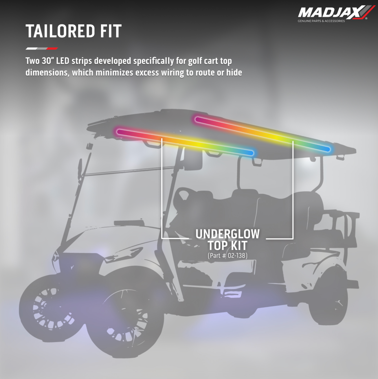 MadJax® Universal LUX Underglow Top Kit